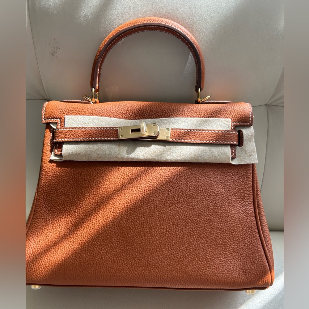 Brown Leather Handbag